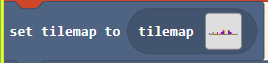 MakeCode Arcade set tilemap block