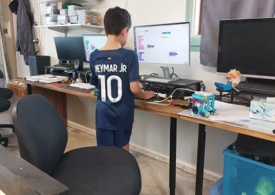 Student coding robot project